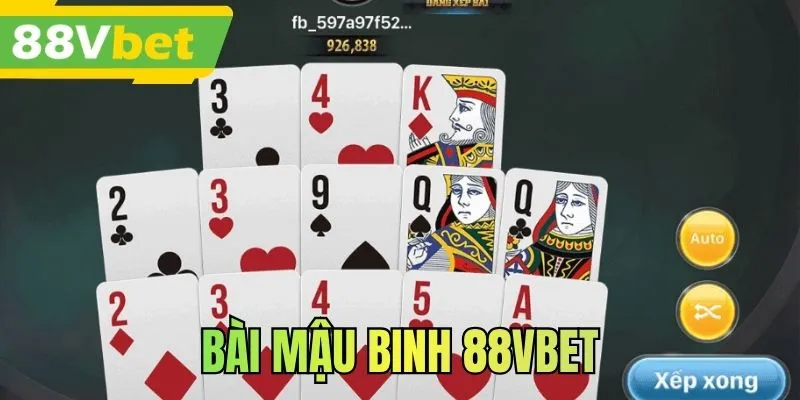Bài Mậu Binh 88VBET - Game Bài Đấu Trí Tính Toán Kịch Tính